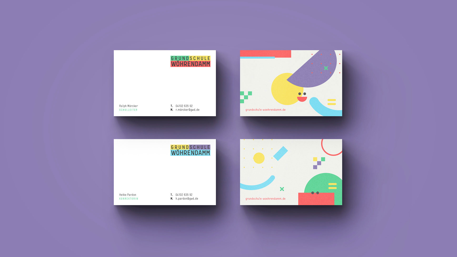 Grundschule Wöhrendamm Visitenkarten