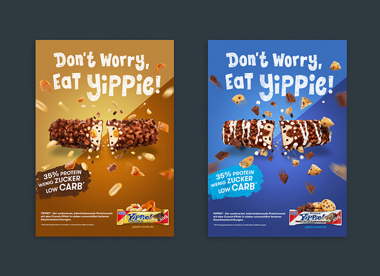 Branding Kampagne Yippie Weider