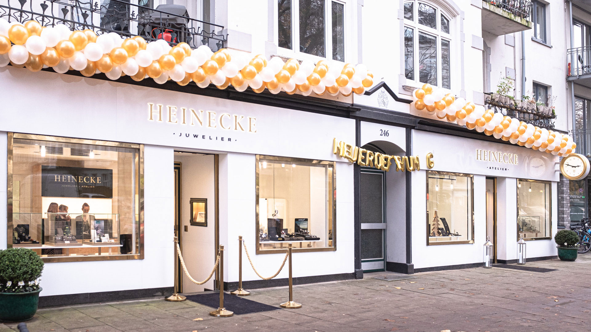 Heinecke Interior Design Storefront Eröffnung