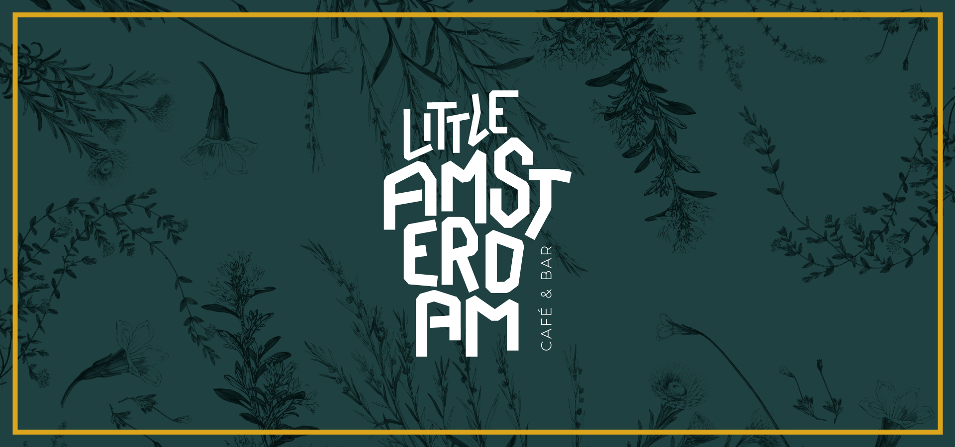 Little Amsterdam Logo mit Pattern