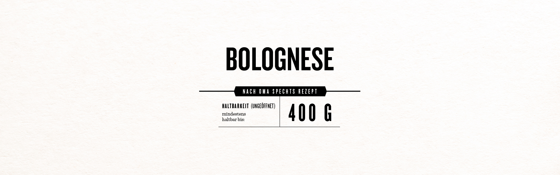 Etikett Design Landfleischerei Specht